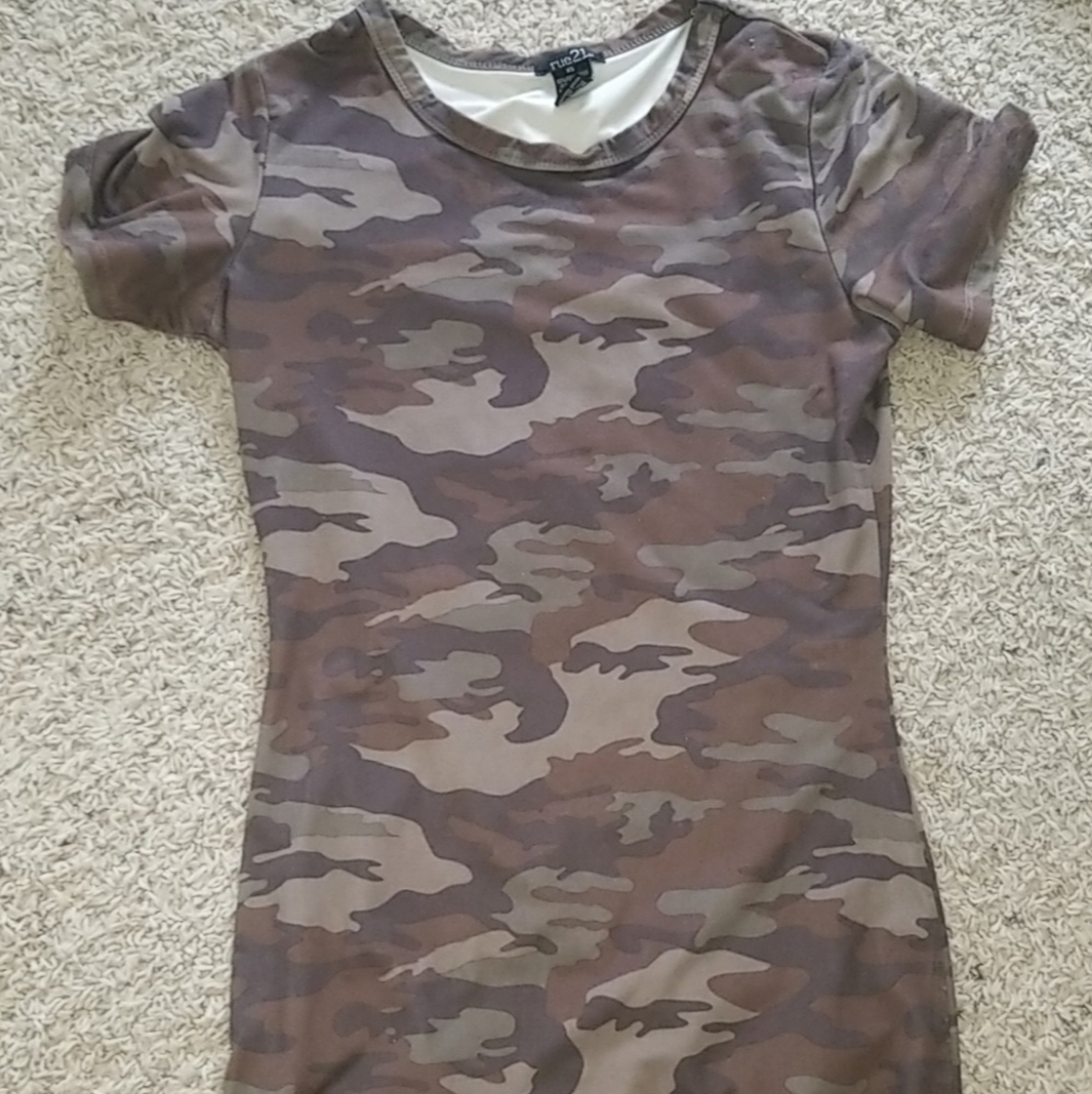 Camouflage dress